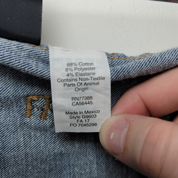 Madewell 10" High Riser Skinny Skinny Raw Hem Jeans Size 25S - Picture 6 of 11